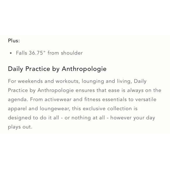 Anthropologie Daily Practice Long-Sleeved Mini Swing Dress NWT SZ 2X - Picture 14 of 14